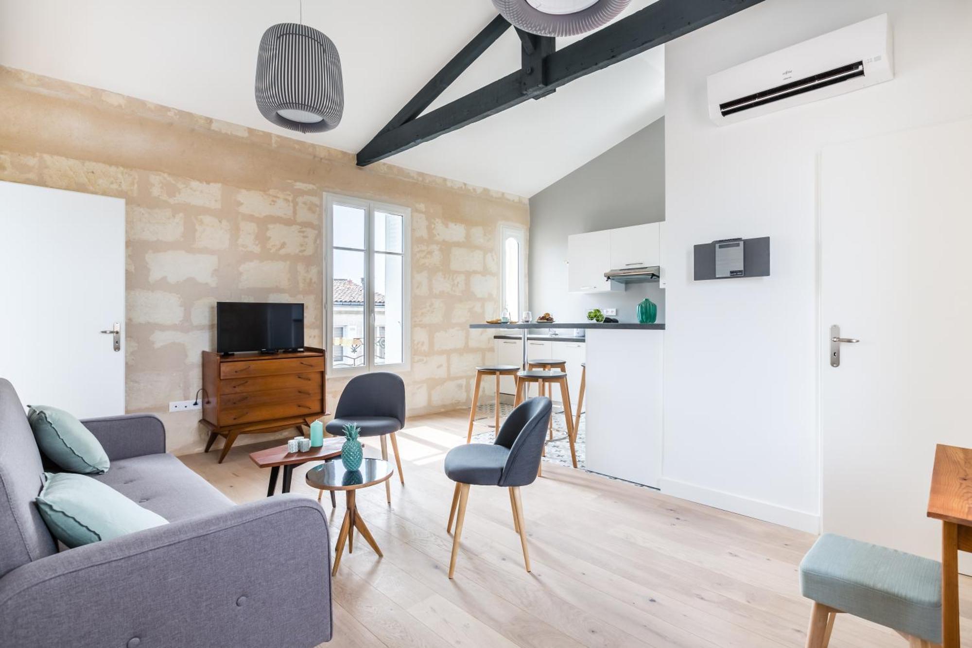 Magnifiques Appartements Climatises En Plein Coeur Des Chartrons Bordéus Exterior foto