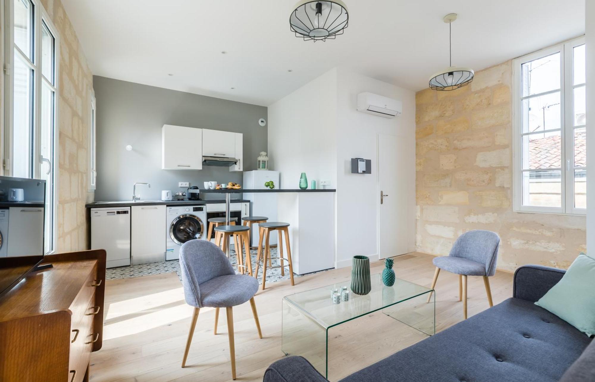 Magnifiques Appartements Climatises En Plein Coeur Des Chartrons Bordéus Exterior foto